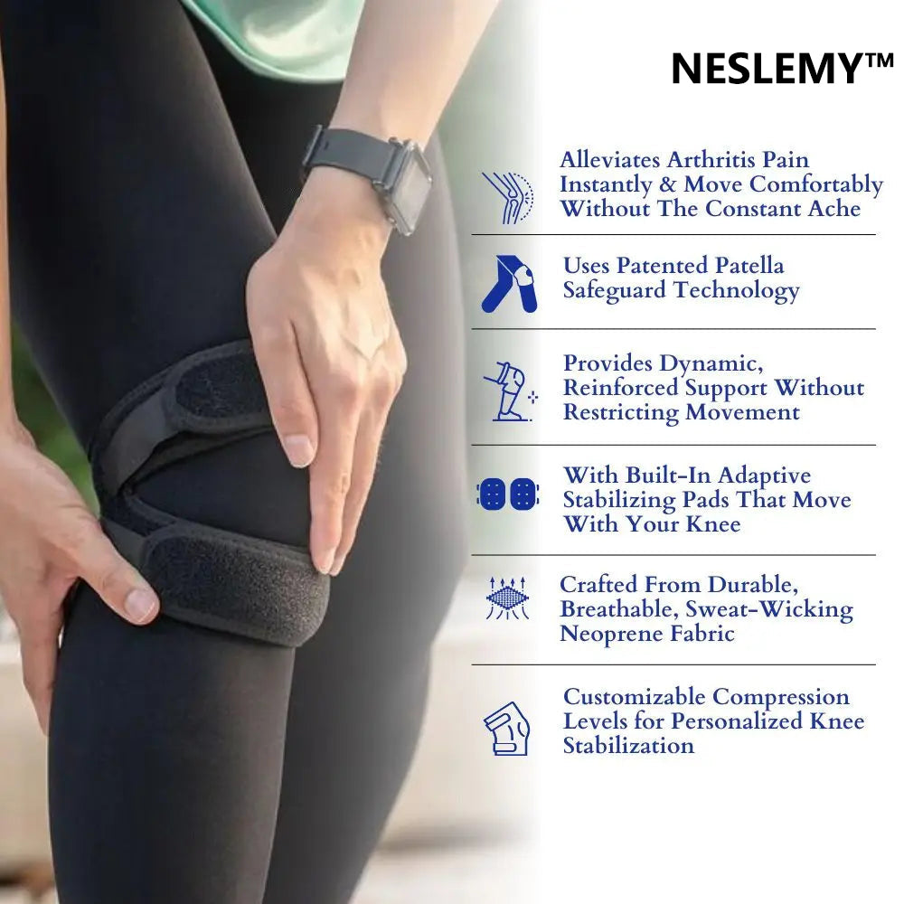 NESLEMY™ Knee Stabilizer Relieves Arthritic Knee Pain