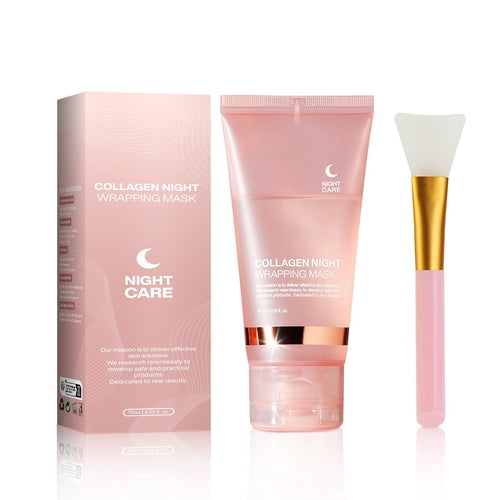 š„Limited Time Offerš„Collagen Overnight Wrapping Peel Off Facial Mask- Elasticity & Hydration Care, Reduces Sagging & Dullness - Hydrolyzed Collagen For Glowing Skin